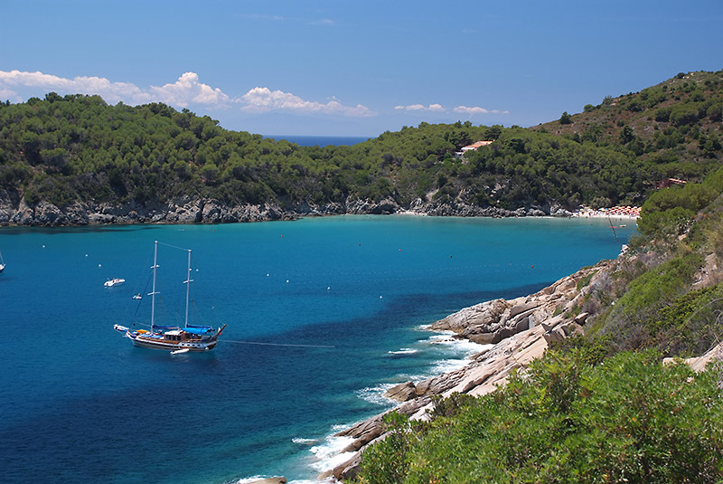 La spiaggia di Fetovaia - Isola d'Elba 